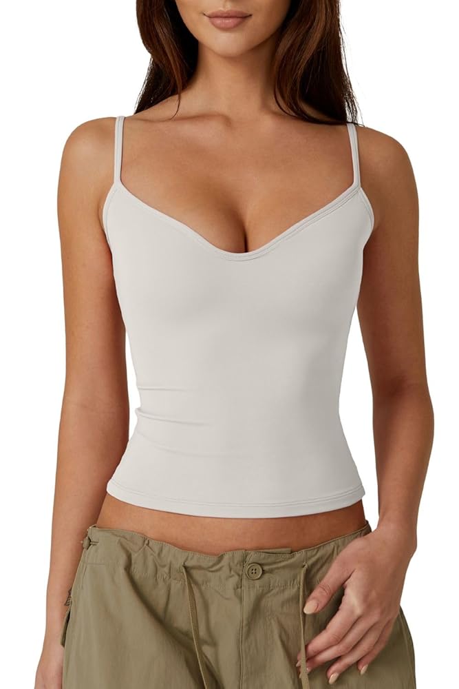 MOLERFO Sexy Womens Sweetheart Neck Sleeveless Tank